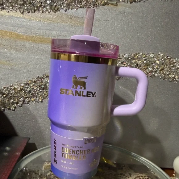 Wicked Stanley 20 oz Glinda For Good Flowstate Quencher New with tags